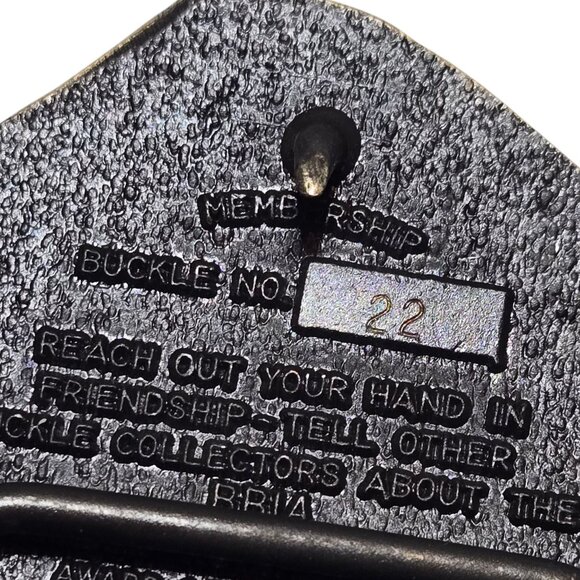 Buckle Buddies Belt Buckle BBIA Member International Collector Association - Picture 6 of 16